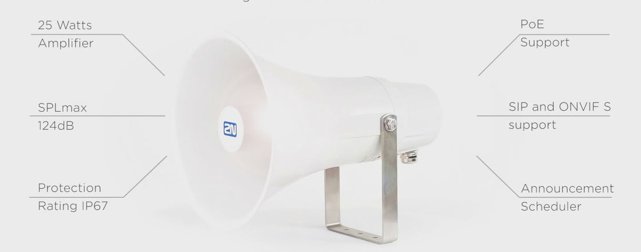 New 2N outdoor horn speaker is a hit