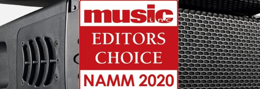 The EVENT-26A and EVENT-115A receive an Editors Choice Award from Music Inc. magazine