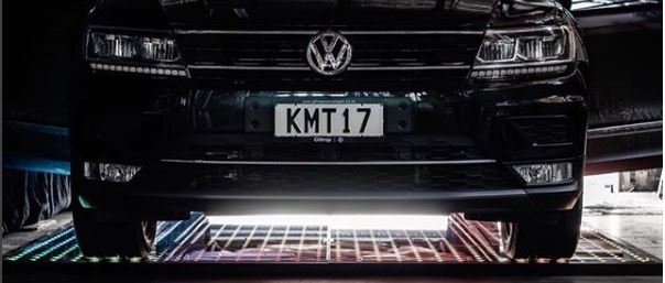 Lets Drive a Car on our New LED Floor
